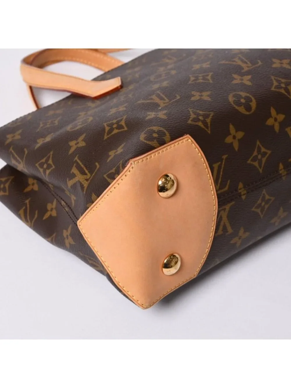Louis Vuitton Wilshire PM Handbag Monogram Canvas Brown